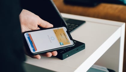 Contactless payment phone 